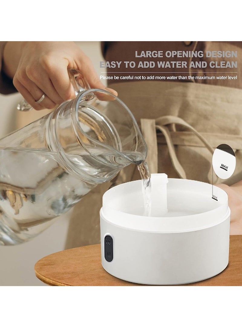 Essential Oil Diffuser, 220ML Electric Aromatherapy Diffuser for Home, Ultrasonic Humidifier Diffuser, USB Connection, Colorful Lights, Automatic Stop - Image 5