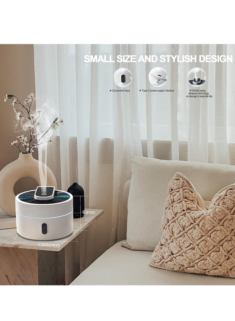Essential Oil Diffuser, 220ML Electric Aromatherapy Diffuser for Home, Ultrasonic Humidifier Diffuser, USB Connection, Colorful Lights, Automatic Stop - Image 3