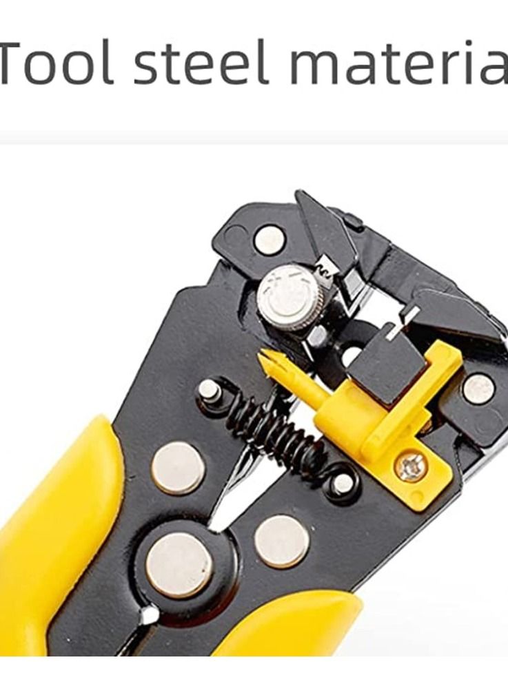 ABBASALI Wire Stripping Tool, Self-Adjusting 8" Automatic Wire Stripper Wire Cutting Pliers Tool  - Image 1
