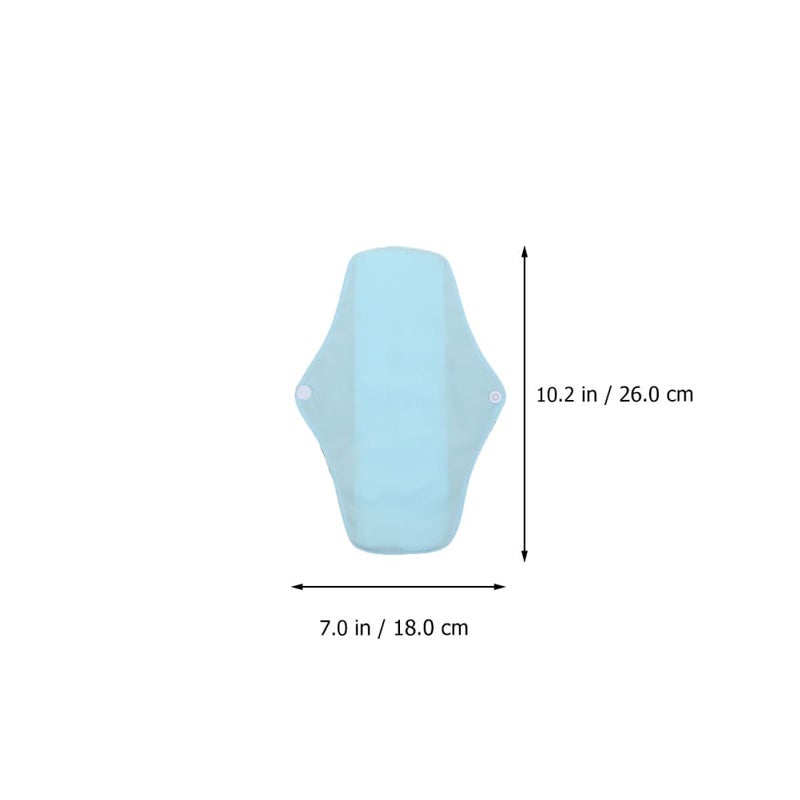 Reusable Washable Menstrual Pads 4pcs Leakproof Breathable Mesh Fabric for Women Period and Postpartum - Image 3