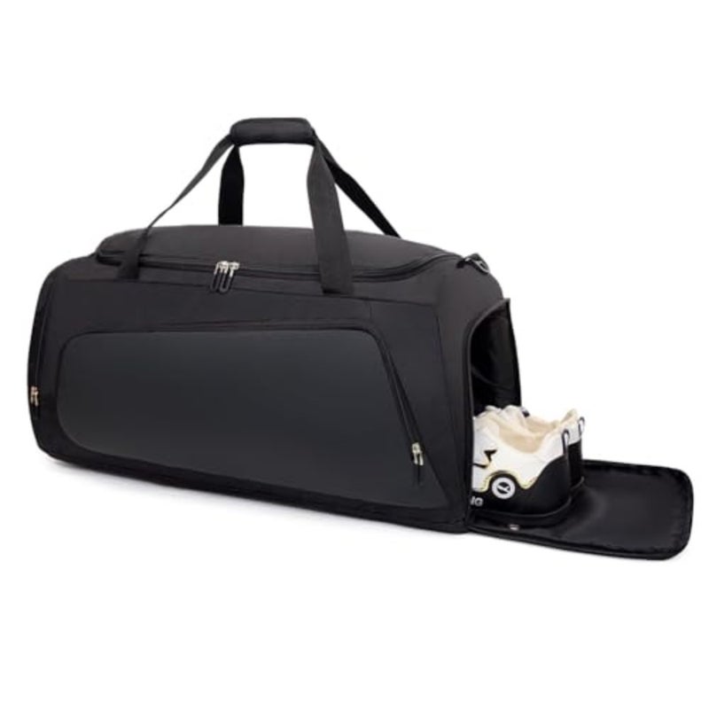 Gym Bag with Shoe Compartment Large Travel Duffle Bag for Men and Women Sports Travel Bag with Wet Pocket Multipurpose Weekender Overnight Bag for Workout Fitness Travel - Image 1