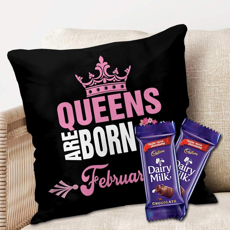 Midiron Birthday Gifts Printed Cushion 16 16 in Gift for Sister Brother Wife Husband Friend Mother Father IZ20123