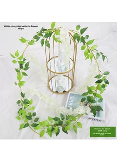 Generic Artificial Wisteria Vine Flower Garland DecorEncrypted section white 4 Encrypted section white 4 