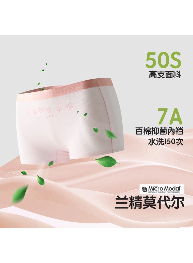 Annil 7a مضاد للبكتيريا 3-pack ملابس داخلية للفتيات من قماش المودال للأطفال الكبار والصغار تصميم بدون انزلاق - Image 3