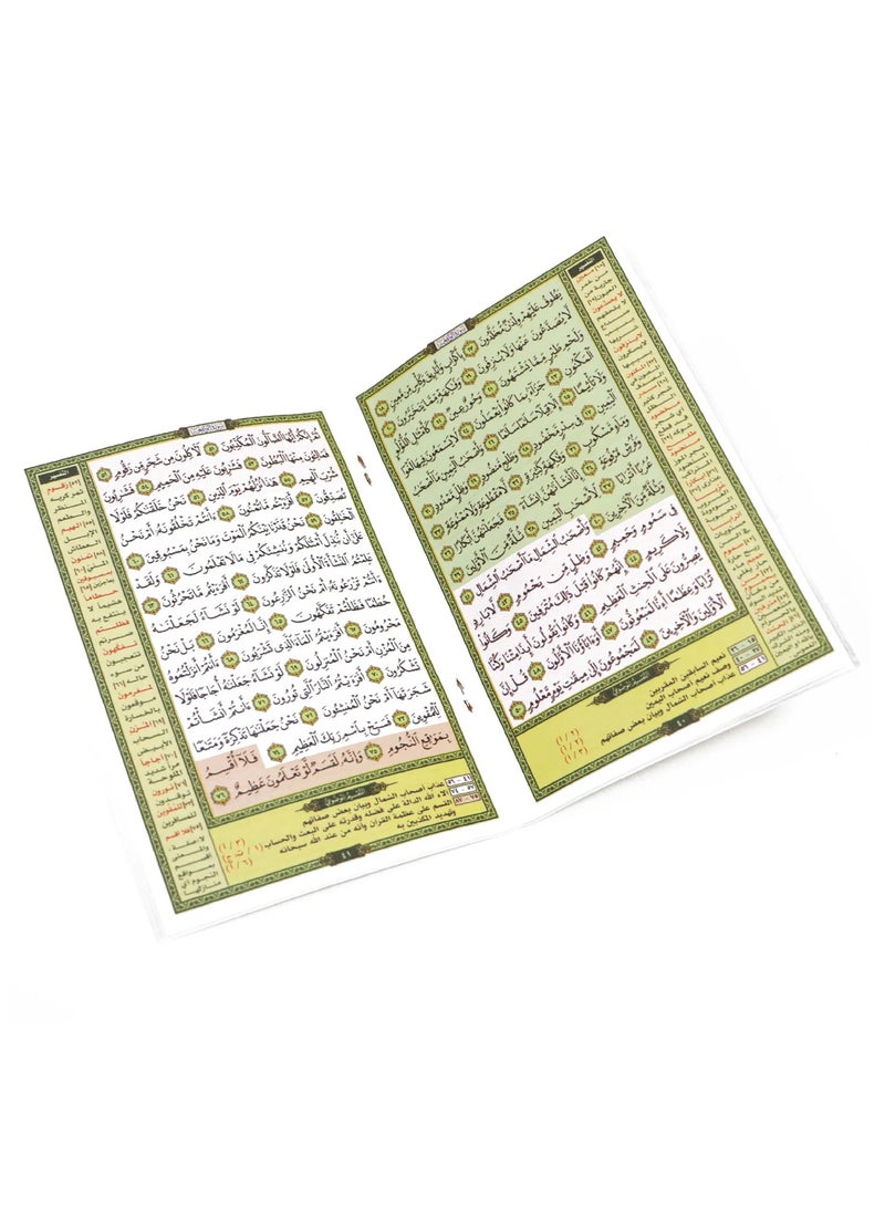 السور المنجيات / سور من القرآن الكريم مع التقسيم الموضوعي في الهوامش حجم وسط 12*17(علبة تحتوي على 5 حبات) - Image 3