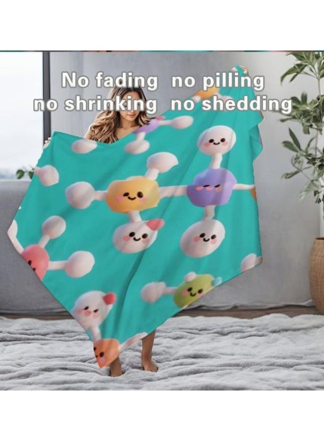 general Children's or student cartoon flannel thin blanket (warm and comfortable, suitable for sleep, games) 100cm*150cm - Image 5