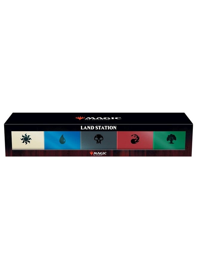 Ultra Pro Ultra Pro Magic: The Gathering Land Station - Hilarious Card Holders for Playing Cards, Canasta Card Holder with Mana Symbols, 5 Satin Trays - A Must-Have for Decks & Collectible Games!  - Image 3