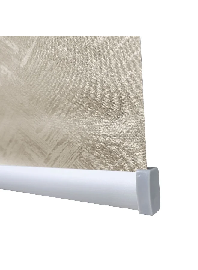 Micasa Easy To Install Durable Material Jacquard Roller Blinds Taupe 240 X 120 Cm 2023Wb073