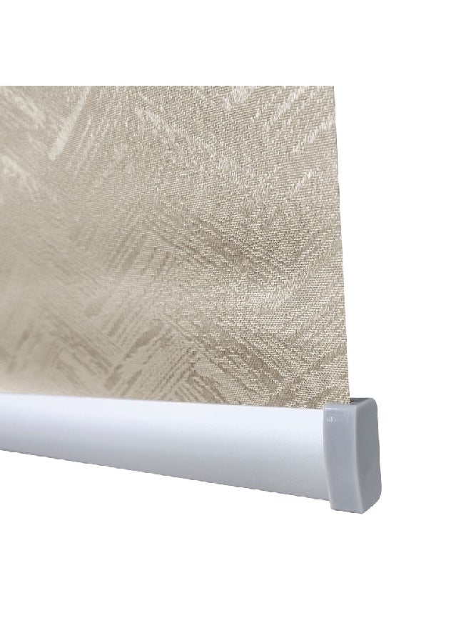 Micasa Easy To Install Durable Material Jacquard Roller Blinds Taupe 240 X 120 Cm 2023Wb073 - Image 2