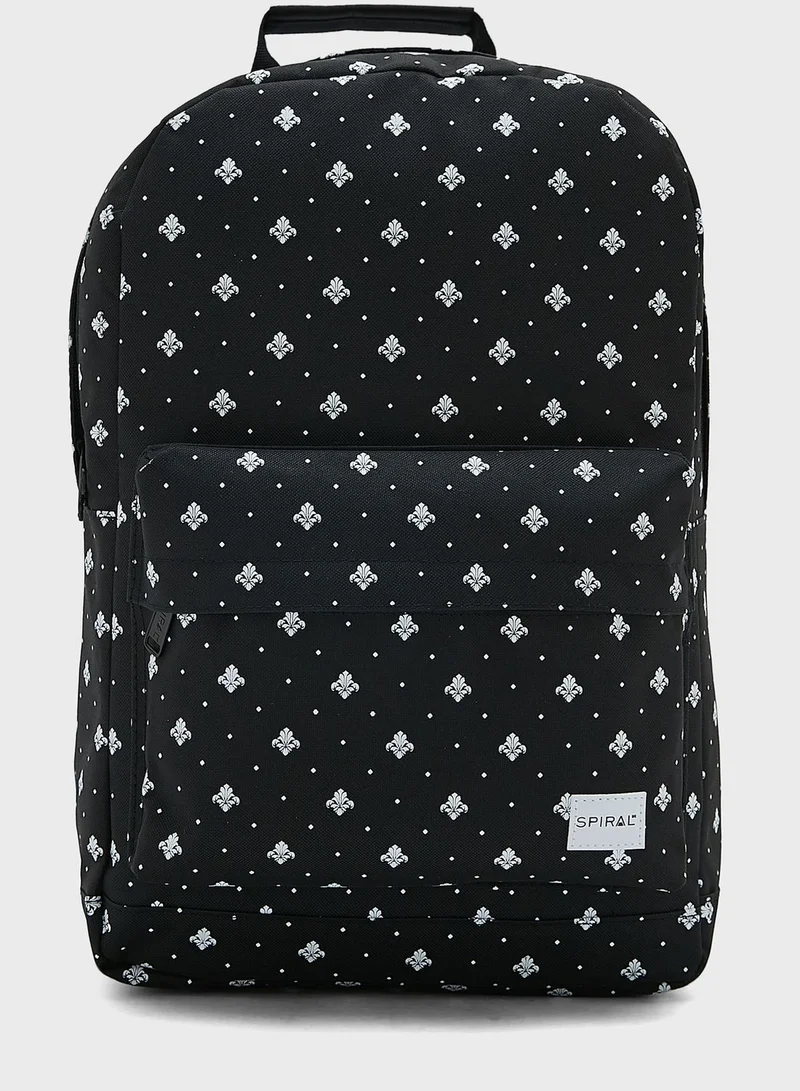 Spiral Crosshatch Backpack