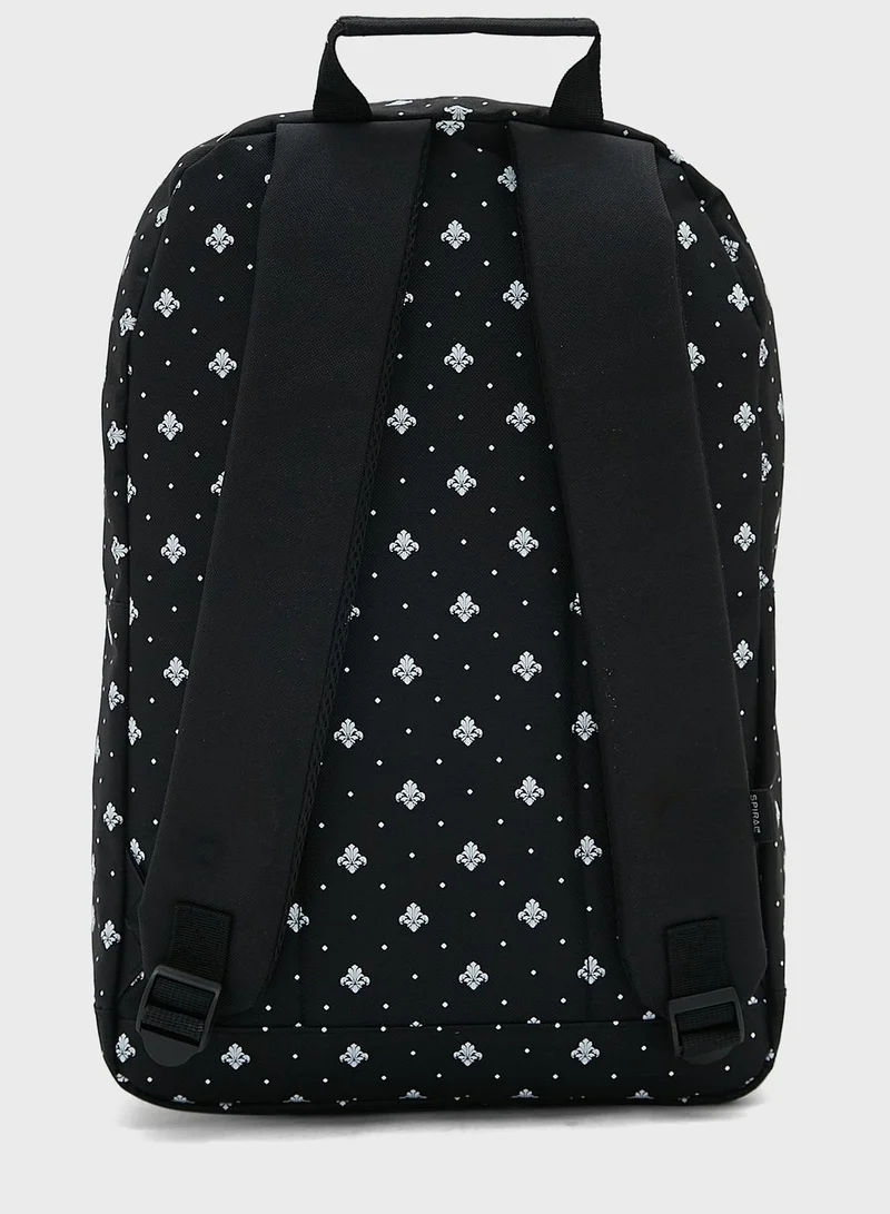 Spiral Crosshatch Backpack