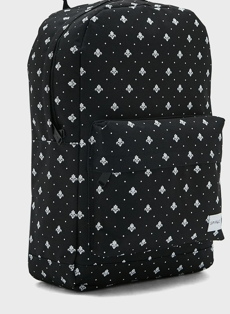 Spiral Crosshatch Backpack