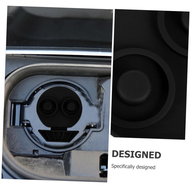 Dustproof EV Charger Cover Cap For Model Y Durable Charging Port Holder Black - Image 4