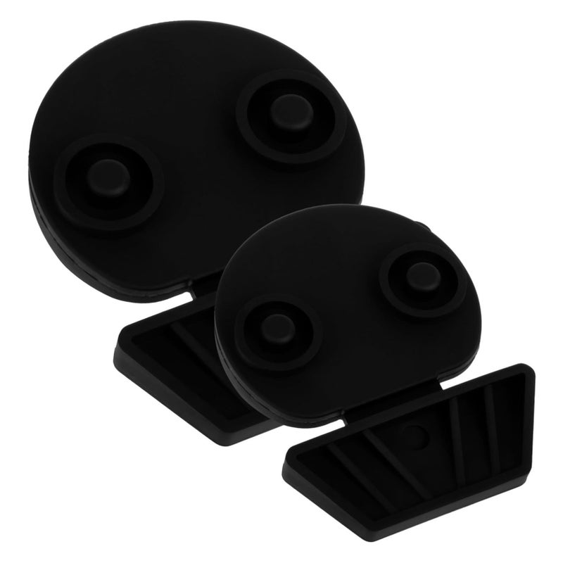 Dustproof EV Charger Cover Cap For Model Y Durable Charging Port Holder Black - Image 2