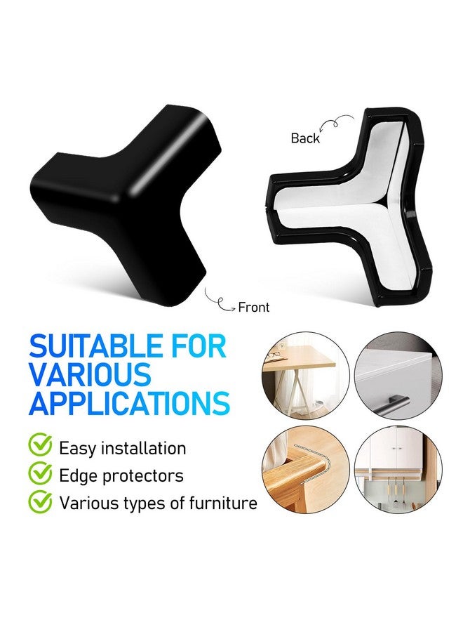 DEARMAMY 4Pcs Corner Protectors for Baby, Furniture Corner Guards Anti-Collision Thick Corner Edge Protectors Child Proofing Corner for Home Living Room Office Table - Image 3