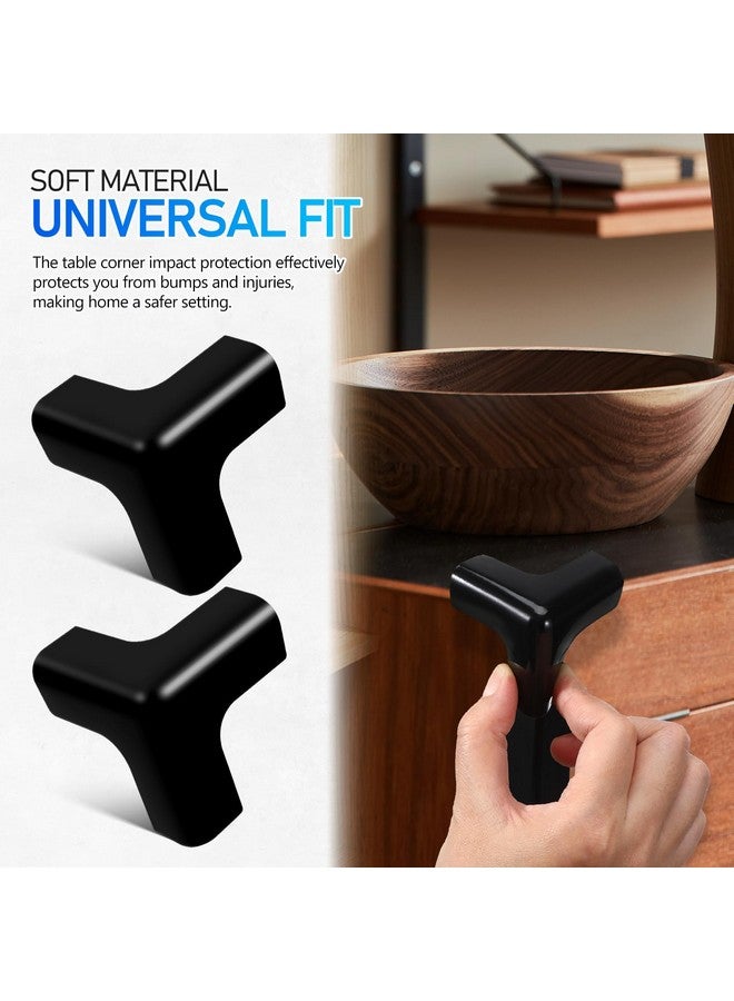 DEARMAMY 4Pcs Corner Protectors for Baby, Furniture Corner Guards Anti-Collision Thick Corner Edge Protectors Child Proofing Corner for Home Living Room Office Table - Image 2