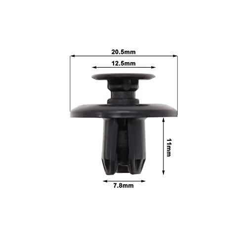 Micro Traders 30Pcs Bumper Trim Fastener Clips Replacement MU488006 Compatible with Mitsubishi Eclipse/Eclipse Cross/Endeavor/Galant Fender Liner Push Type Retainer Clip Fastener - Image 4