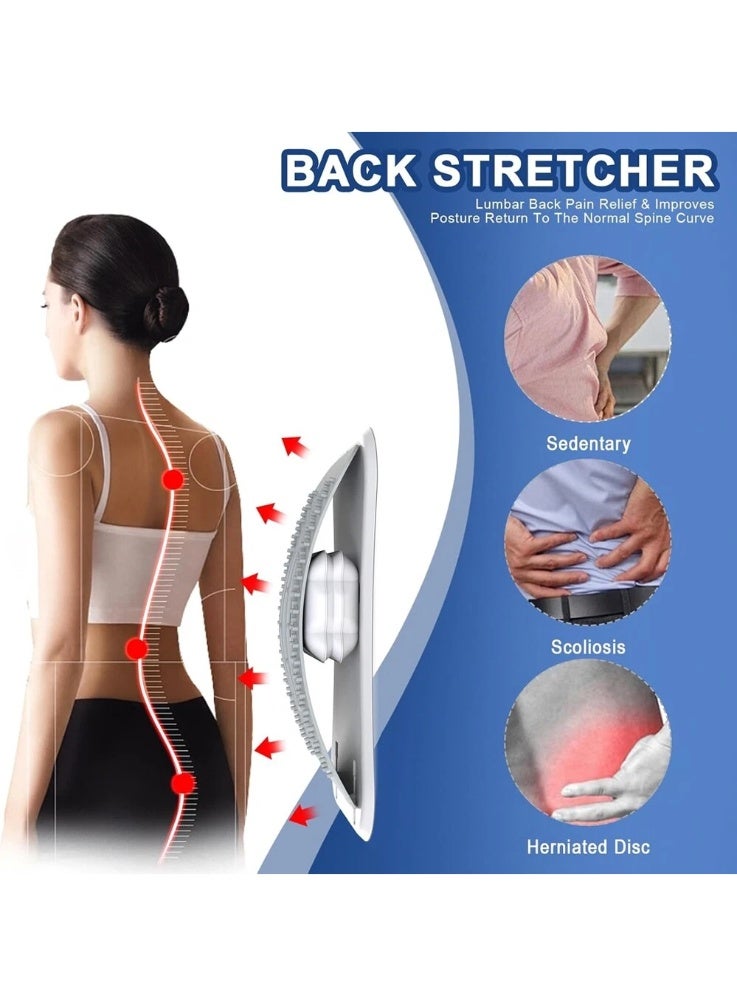 Bukela Spine Massager Back Stretcher Orthopedic Lumbar Pain Relief Posture Support Body - Image 2