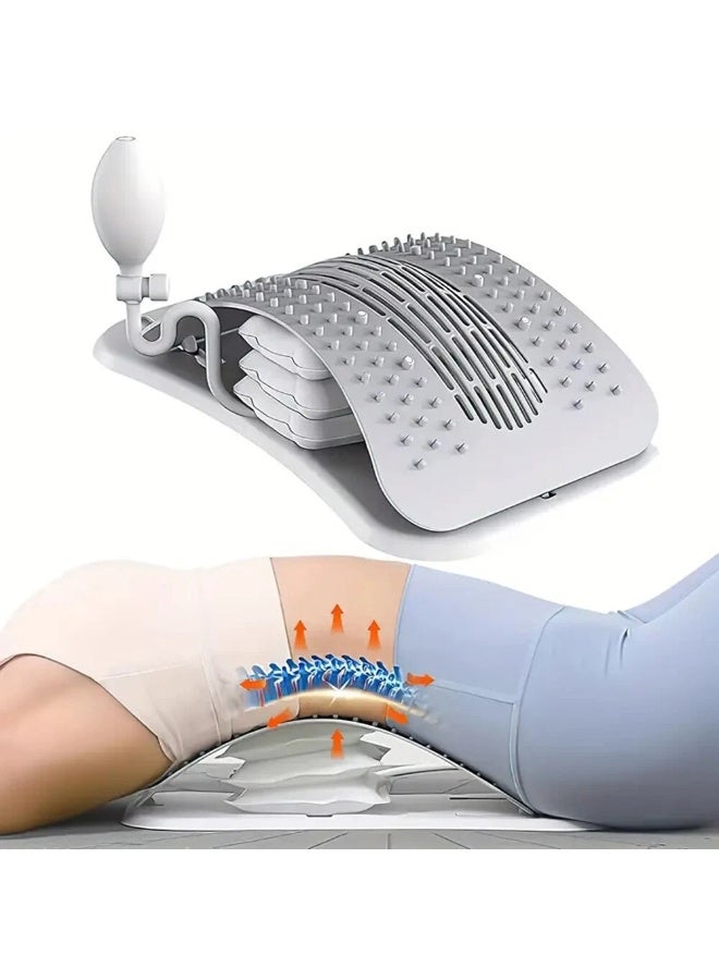 Bukela Spine Massager Back Stretcher Orthopedic Lumbar Pain Relief Posture Support Body - Image 1