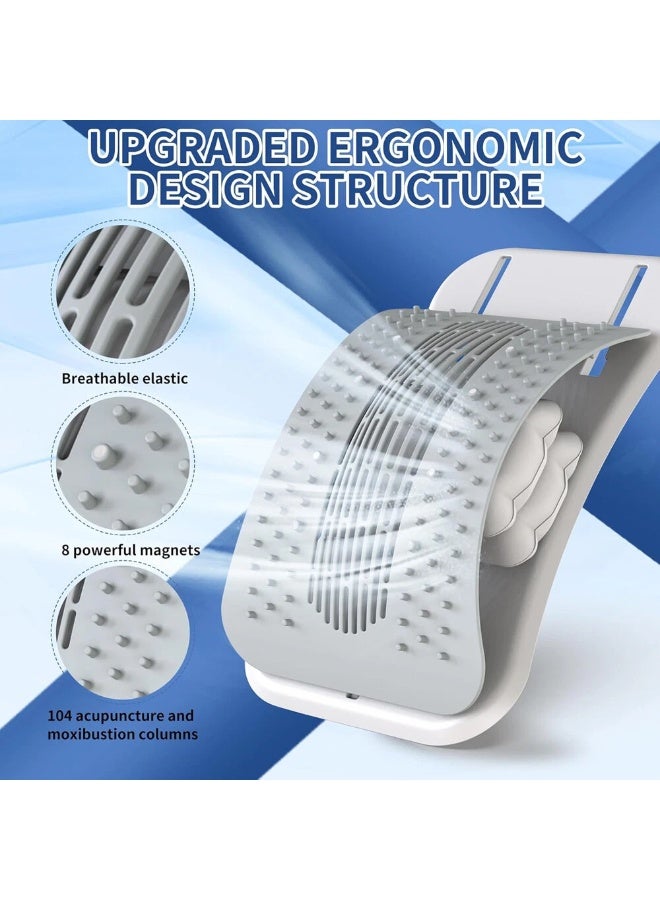 Bukela Spine Massager Back Stretcher Orthopedic Lumbar Pain Relief Posture Support Body - Image 4