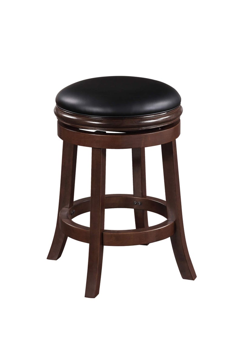 Boraam Backless Counter Height Stool 24Inch Cappuccino