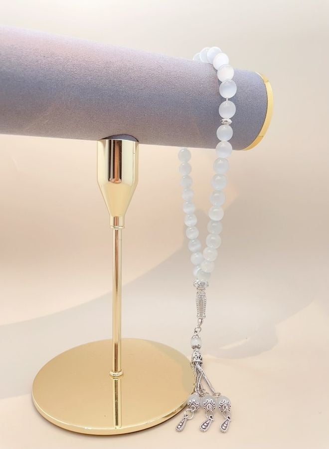 33 pieces of natural jade Tasbih/10mm