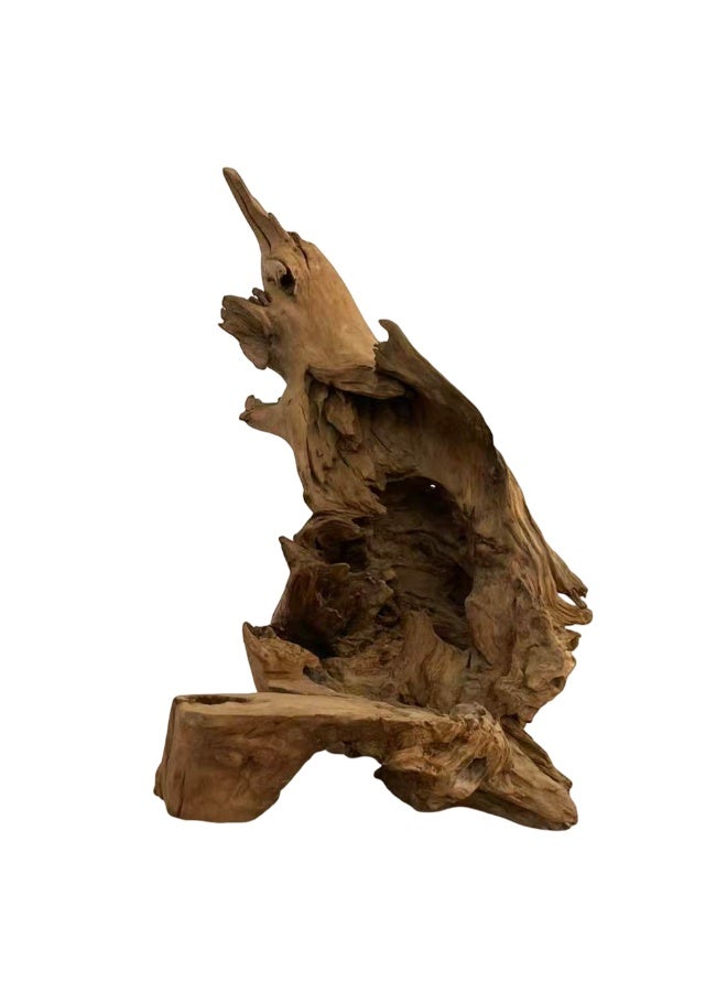 Natural Driftwood Root Decoration 60 × 35 × 25 cm Rustic Root Sculpture Aquarium & Home Décor Bonsai, Tea Table, Zen Garden & Terrarium Display Handmade Natural Wood - Image 2