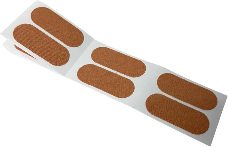 BOWLINGBALL .com Beige Bowling Protecting Tape (30 Pre-Cut Pieces) - Thumb/Finger Tape for Skin Protection & Consistent Release - Durable, Breathable Accessory - Image 2