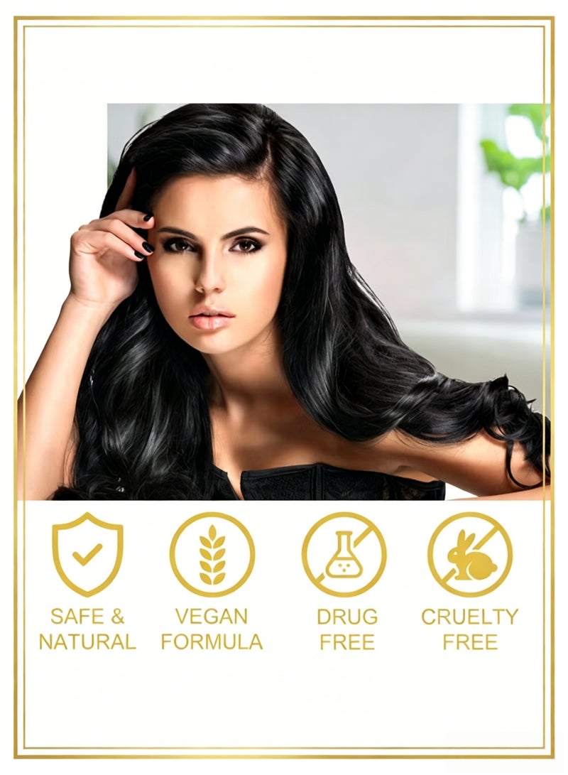 LUNOON 🌱 [5% Minoxidil + Biotin · Follicle-Activating Hair Growth Serum] Dermatologist-Recommended Active Ingredient | Strengthens Roots × Thickens & Densifies Hair | Revives Dormant Follicles · Reduces Hair Loss | Unisex · 60ml Large Capacity | Twice Daily · Visible Regrowth Results! - Image 5