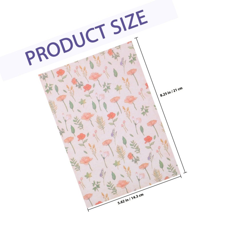 A5 Floral and Animal Letter Paper Stationery Set with Envelopes for Creative Writing - Image 3