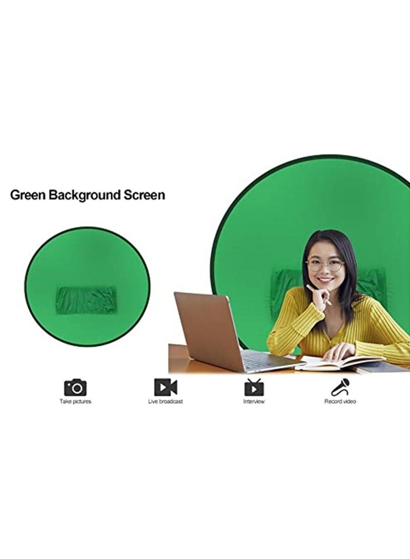 Round Shape Webcam Zoom Background Screen 142cm - Image 5