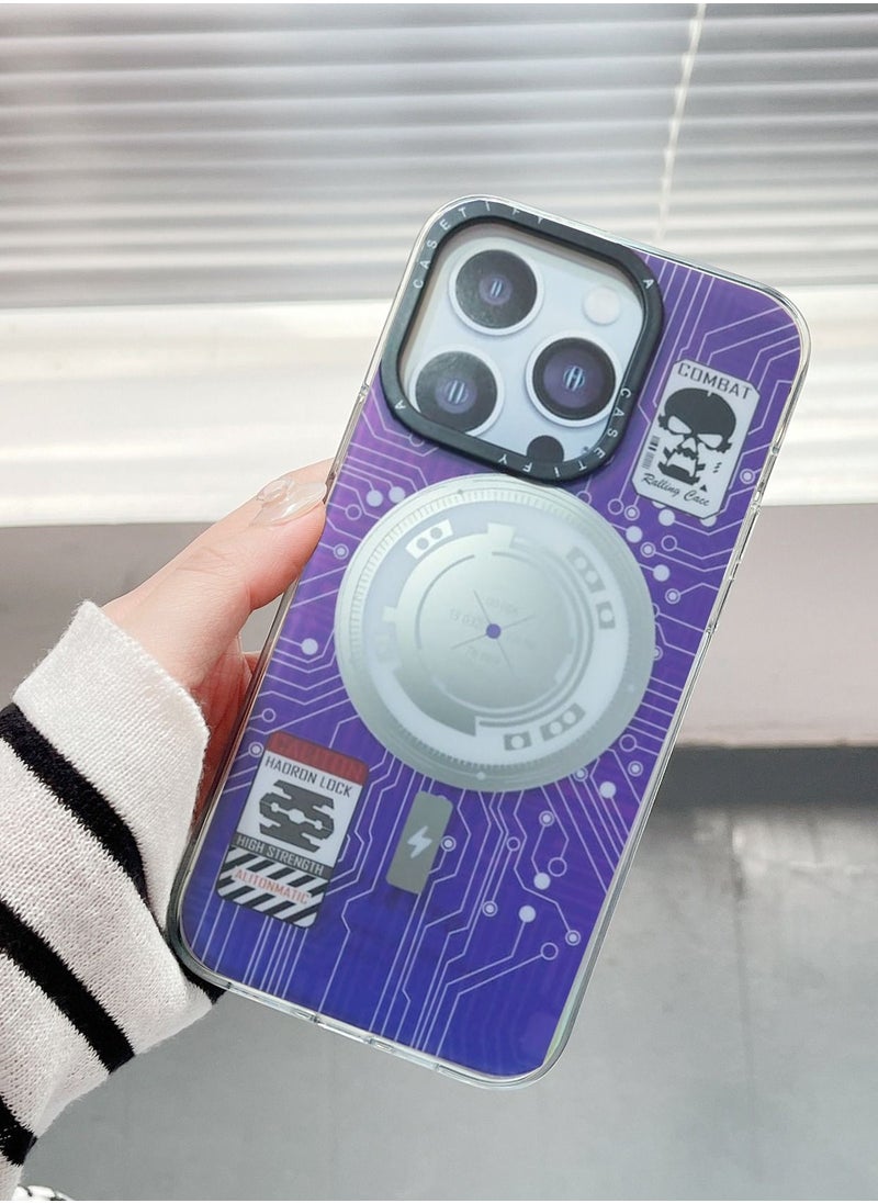 Casetify - Elegant Super Stylish MagSafe Case Cover For Apple iPhone 14 Pro Purple - Image 1