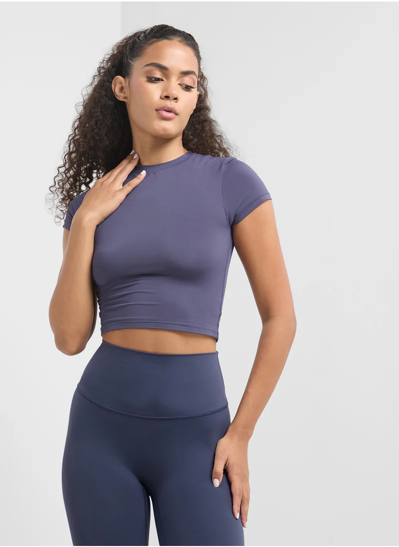 فورورد Seamless Fitted Sculpting T-Shirt