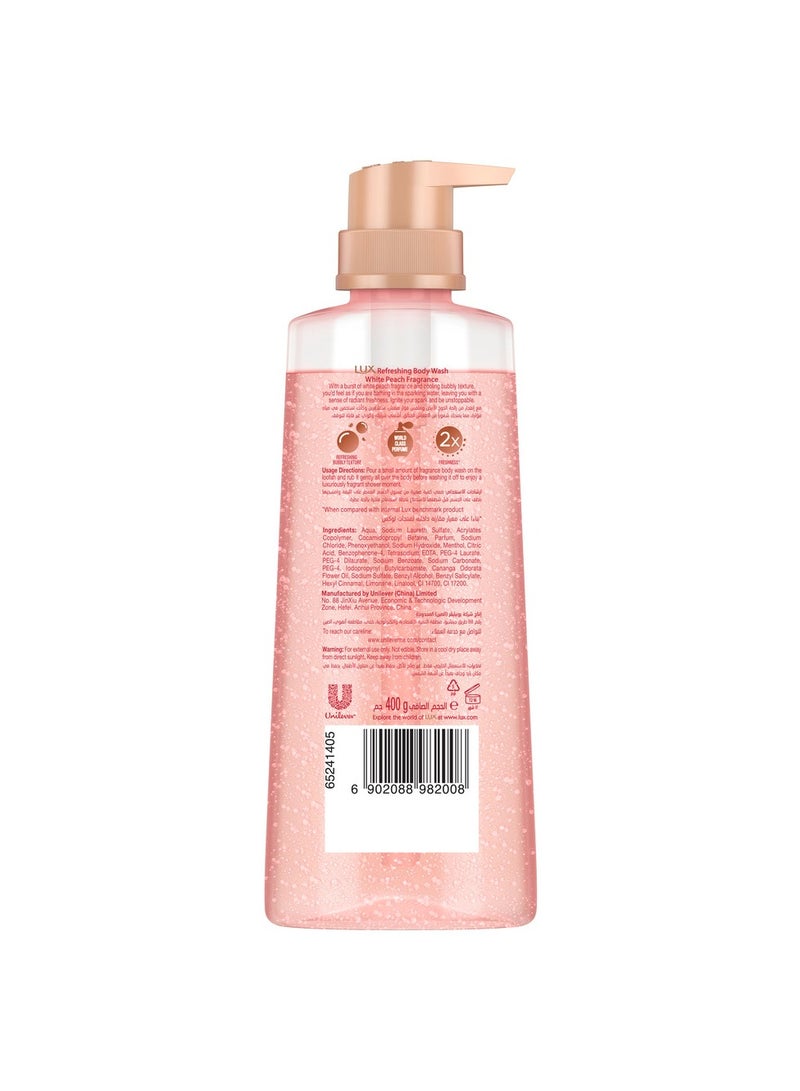 Lux Refreshing Body Wash  Sparkling Peach - Image 2