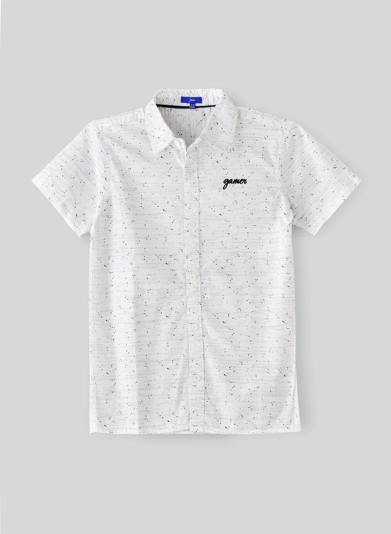 JAM Boys' Classic Cotton Shirt Timeless Comfort & Everyday Versatility