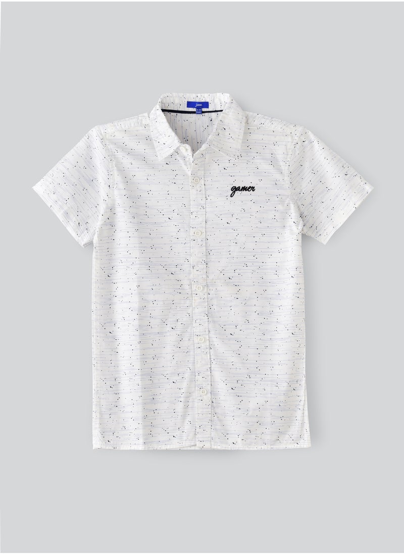 JAM - Boys' Classic Cotton Shirt Timeless Comfort & Everyday Versatility - Image 1