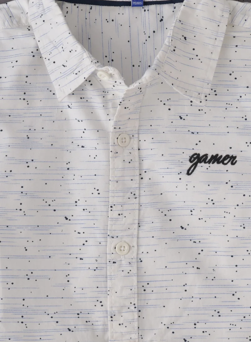 JAM Boys' Classic Cotton Shirt Timeless Comfort & Everyday Versatility