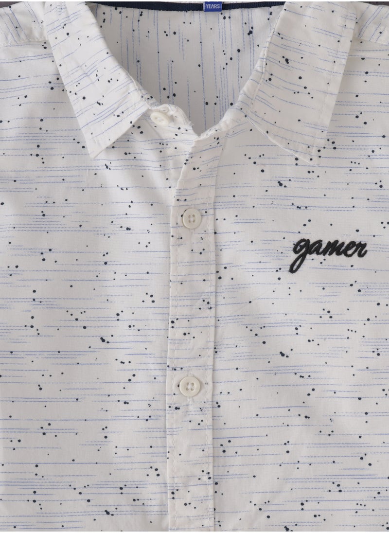 JAM - Boys' Classic Cotton Shirt Timeless Comfort & Everyday Versatility - Image 1