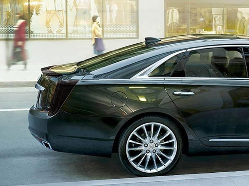 أغطية تلوين مصابيح الذيل Rvinyl متوافقة مع كاديلاك XTS 2013-2017 دخان معتم