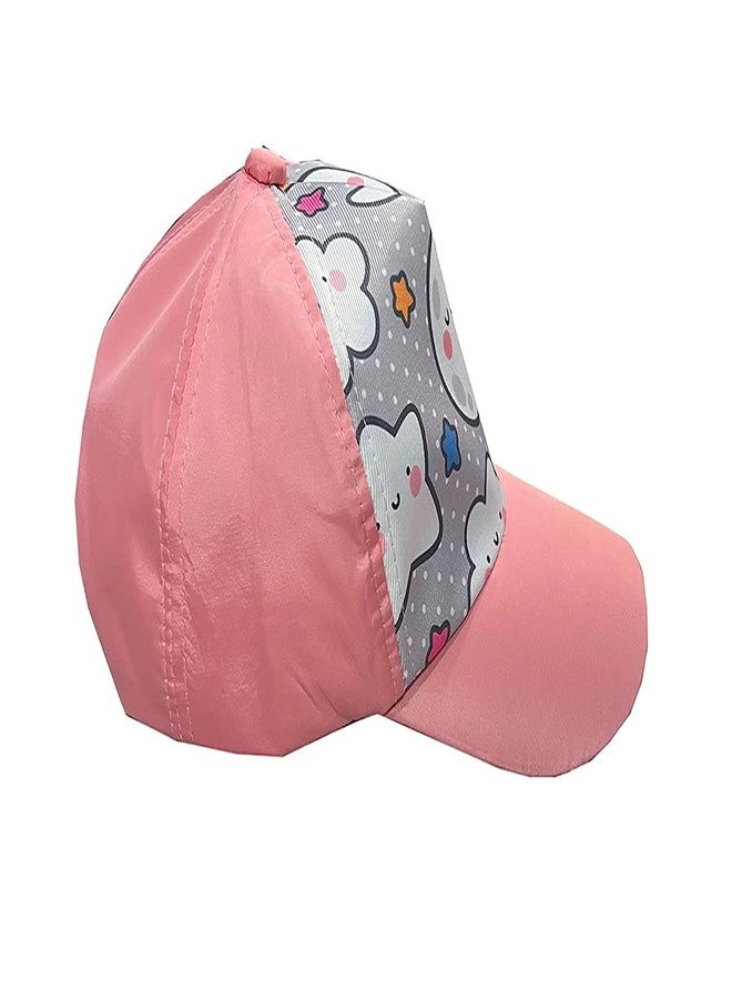 Missby® Kid's Trucker Cap (4-8 Years) (Salmon Pink) - Image 2