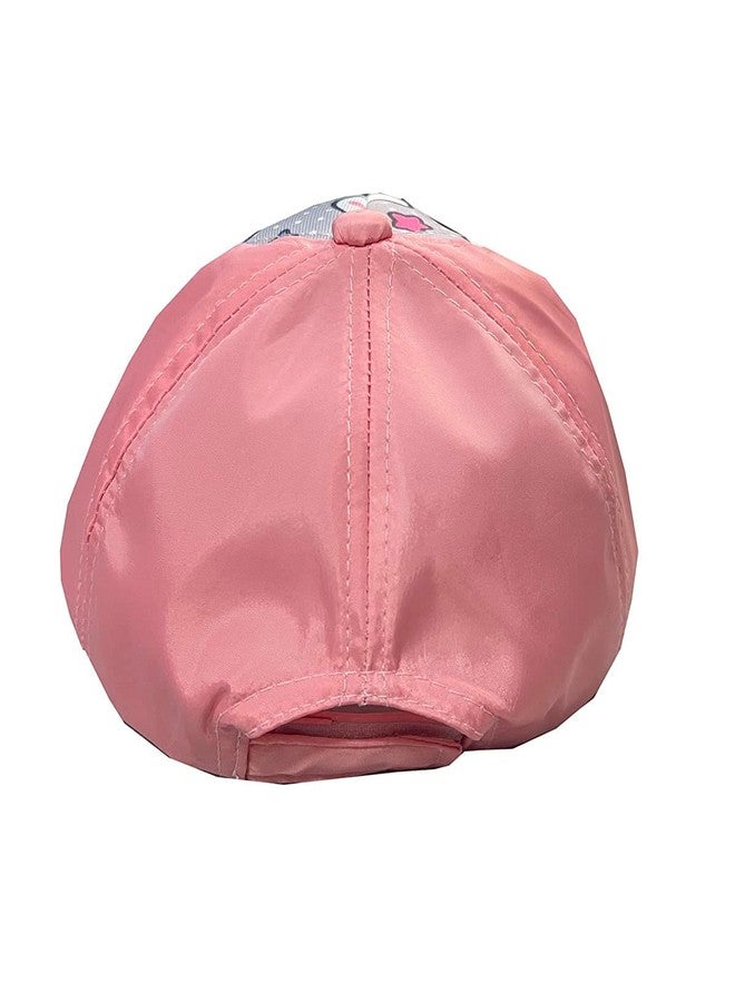 Missby® Kid's Trucker Cap (4-8 Years) (Salmon Pink) - Image 3