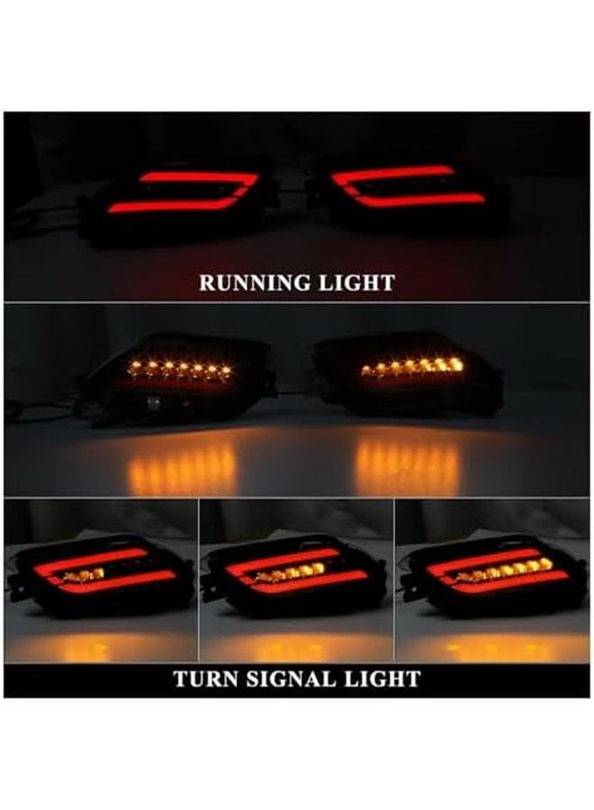 Toyota Vios 2008 2013 LED Tail Light Assembly With Startup Animation Turn Signal - Image 3