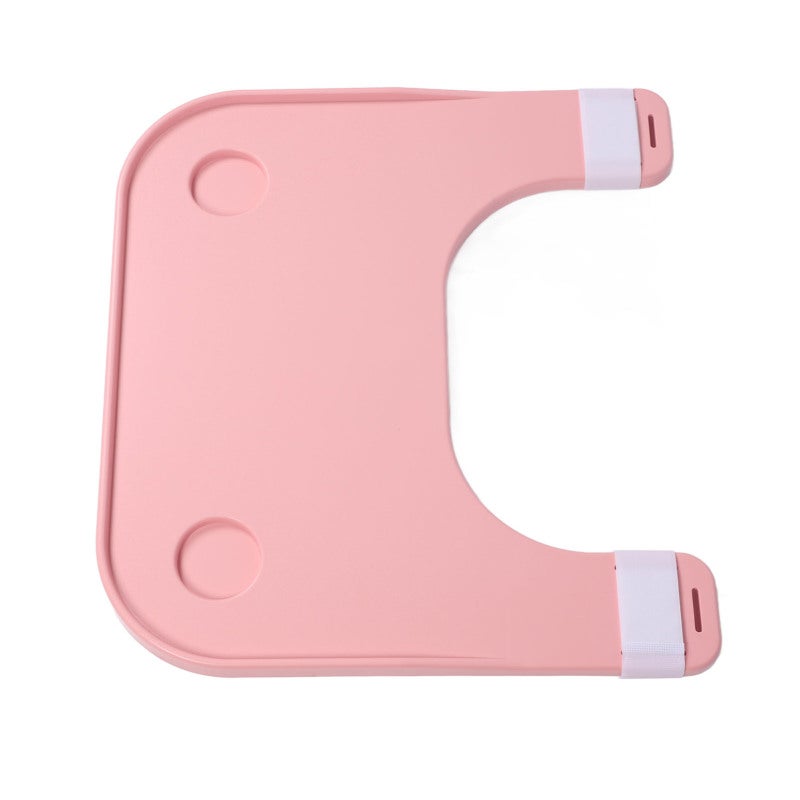 Wheelchair Lap Tray Pink Thickened Foldable Design - Easy To Use Wheelchair Dining Table Board for Elderly And Individuals With Disabilities - Image 4