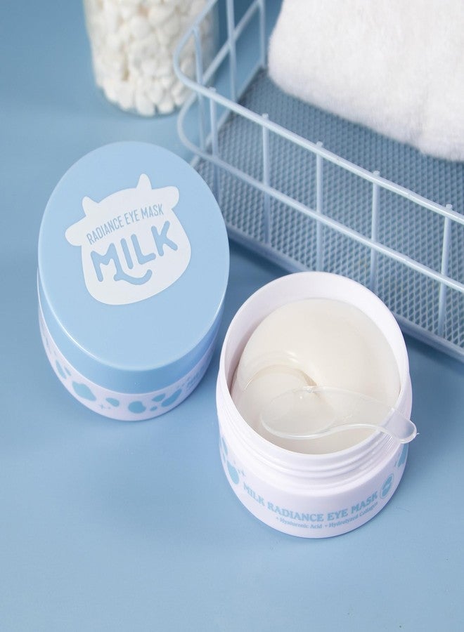 AKARY Milk Eye Patches, Under Eye Patches With Milk Hydrolyzed Collagen, For Puffy Eyes and Dark Circles, Hydrating & Soothing, All Skin Types Eye Care - Image 2