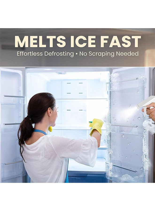 WILLIAM WEIR Refrigerator Defrosting Deicing Acent, Defrosting Spray For Fridge Freezer, Refrigerator Defrosting Spray, Refrigerator Deicing And Defrosting Agent, Spray For Defrosting Refrigerator And Freezer, Saves Electricity and Odour, 120ml - Image 4