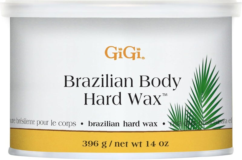 GiGi Brazilian Body Hard Wax - Non-Strip Formula for Sensitive and Delicate Areas, 396g - Image 1