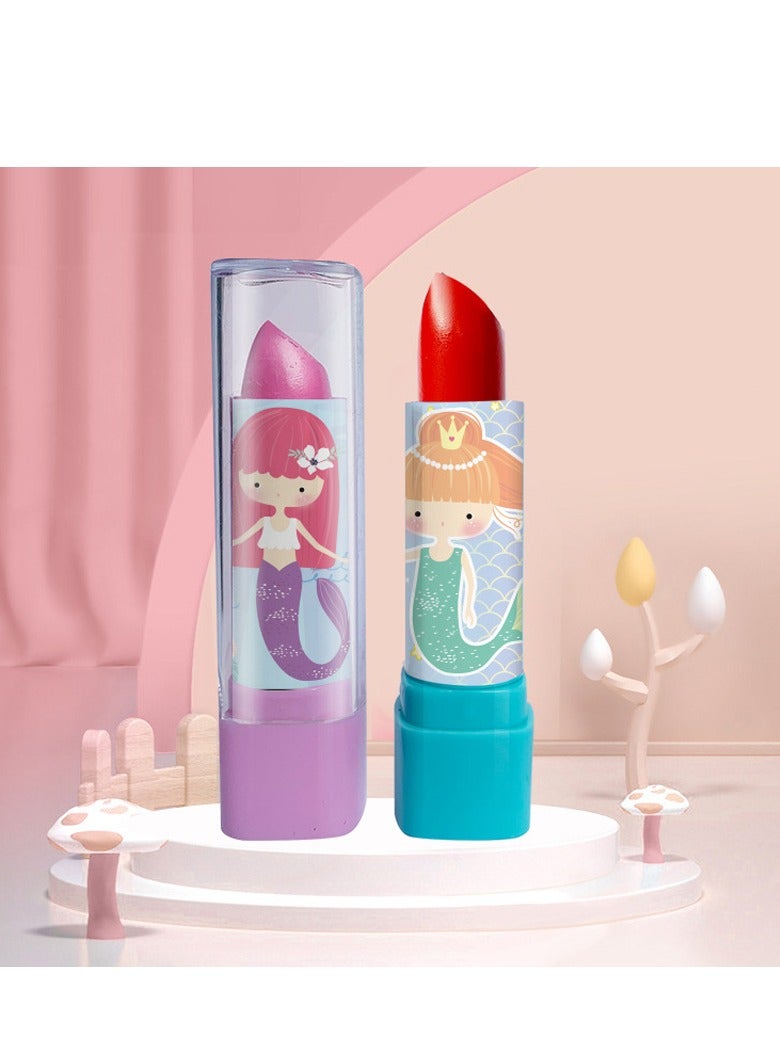 Velaurs Children'S Makeup Set Gentle Cosmetic Tool Set With Lipstick Eyeshadow Suitable For Toddler Girls - Image 4