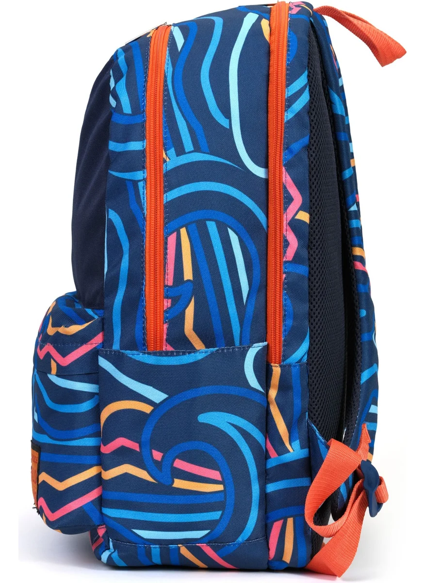 Cambridge Polo Club Wave Unisex Children's Primary School Bag with Double Main Compartment