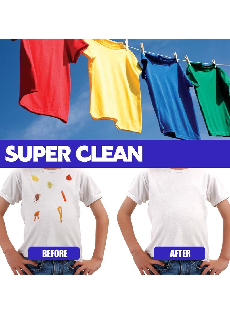 JUE-FISH JUE FISH Portable Water-Free Laundry Roll-On White Stain Remover Oil Stains Coffee Stains, Makeup Stains - Image 5
