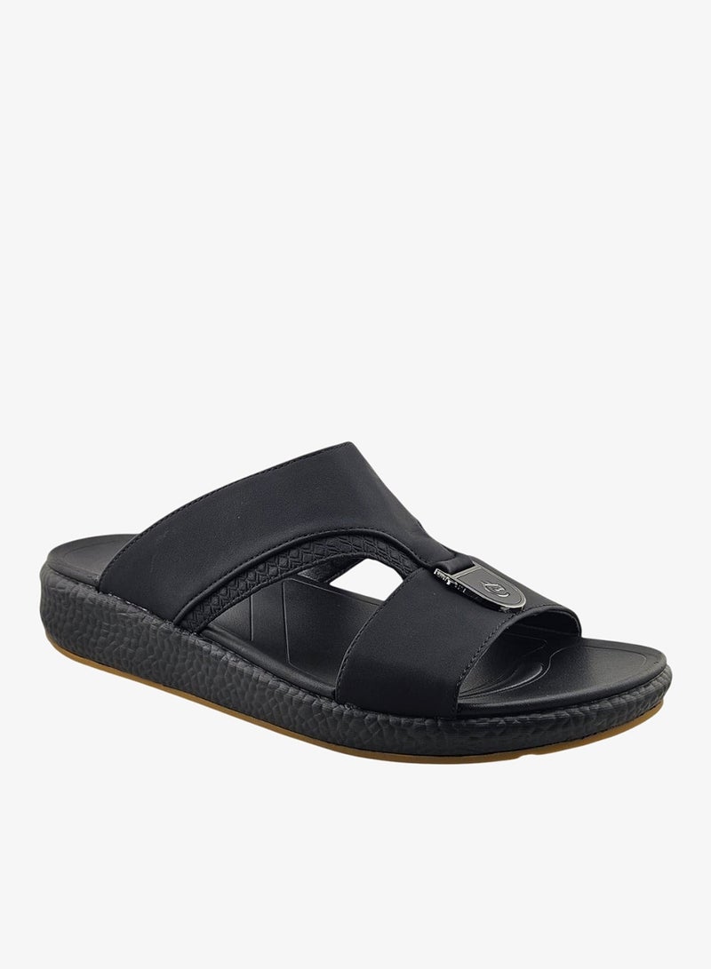 Footprint Cushion Ease Arabic Sandals for Men – Comfortable Cushioned Slip-On Slippers for Daily Wear - Image 2